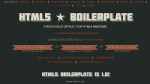 Boilerplate - набор скриптов для создания HTML5-сайтов